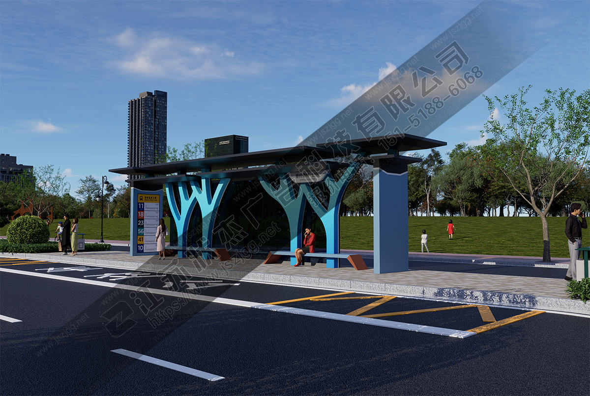 景區(qū)公交站臺定制